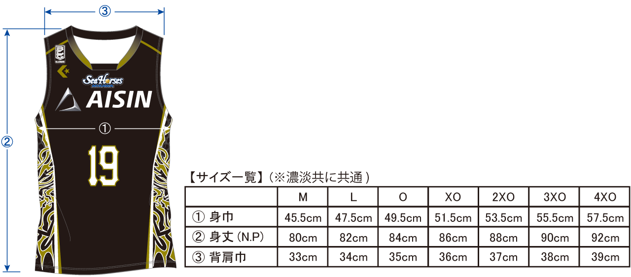 サイズ一覧